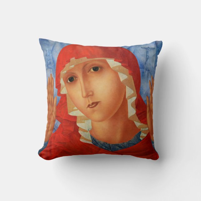 Coussin Theotokos (Recto)