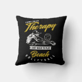 Coussin Thérapie - Beach Volleyball (Verso)