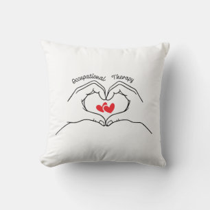 Coussin Thérapie occupationnelle Cœur mignon