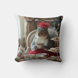 Coussin "Thés" la saison