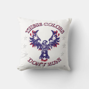 Coussin These Colors Don't Run ! Eagle Stars et Stripes