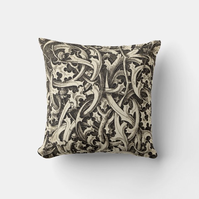 Coussin Thistère gothique (Recto)