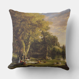 Coussin Thomas Cole Le Pic-Nic