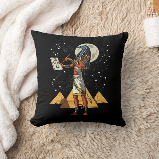 Coussin Thoth Egyptian God Ancienne Pyramides Mythologie (Couverture)