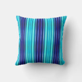 Coussin THP - 023 - Bleu et Turquoise (Verso)
