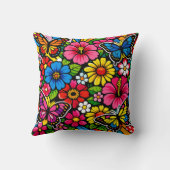 Coussin Throw Cushion By DarkerButOlder (Verso)