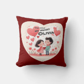 Coussin Throw Pillow (Recto)