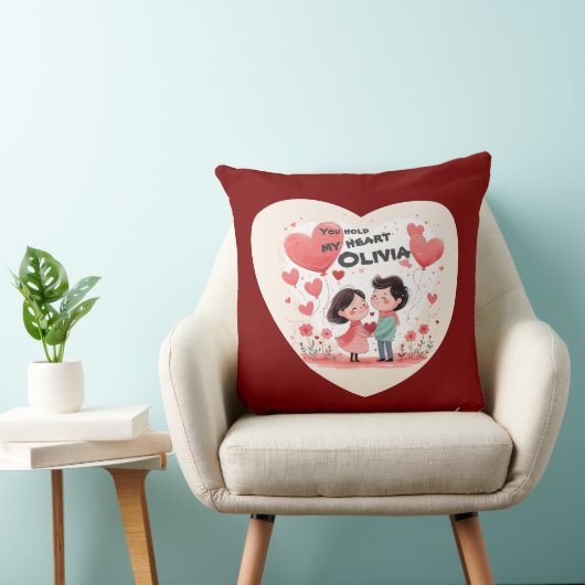 Coussin Throw Pillow (Chaise)