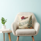 Coussin Throw Pillow Christmas is here (Chaise)