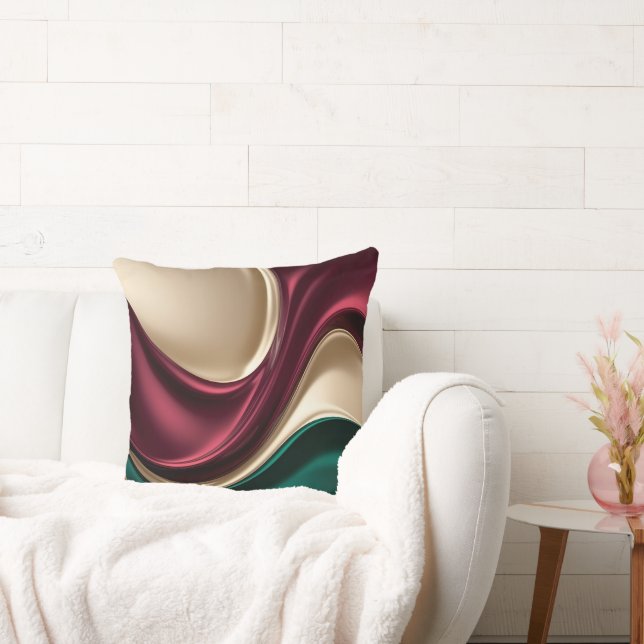 Coussin Throw pillow in stylish abstract graphic (Canapé)