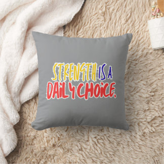 Coussin Throw Pillow – Minimalist Motivational Home Décor