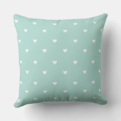 Coussin Throw Pillow présente une jolie illustration. (Verso)