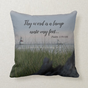 Coussin Thy mot est une lampe à mes pieds