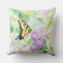 "Tiger Swallowtail sur Lilas" 