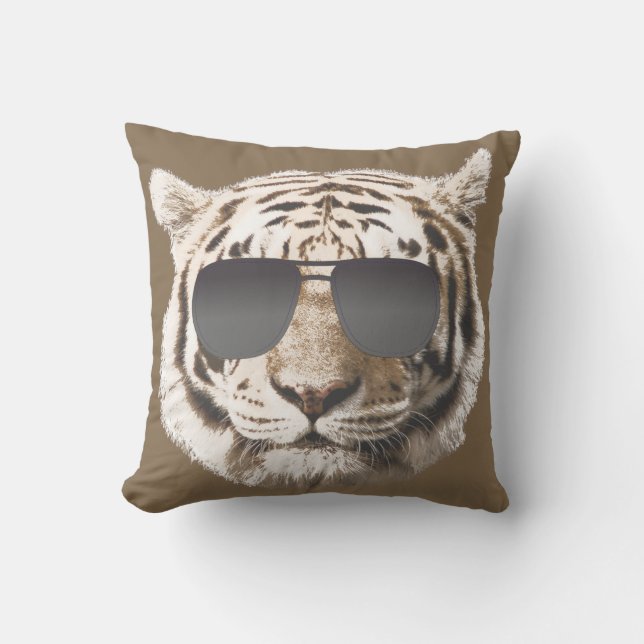 Coussin Tigre frais (Recto)