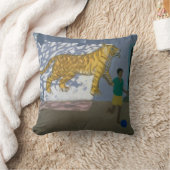 Coussin Tigre Inde (Couverture)