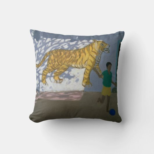 Coussin Tigre Inde (Recto)