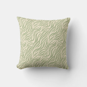 Coussin Tigre Poster de animal vert