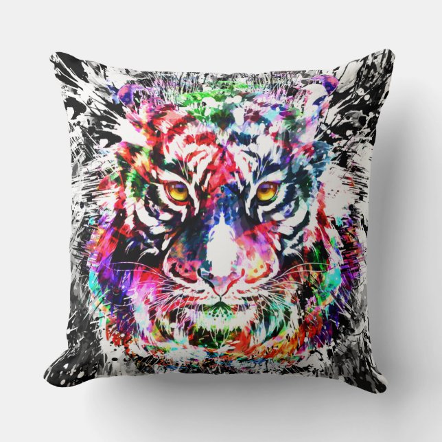 Coussin Tigre Tiger Tiger Tiger Tiger Tiger Tiger Tiger (Recto)