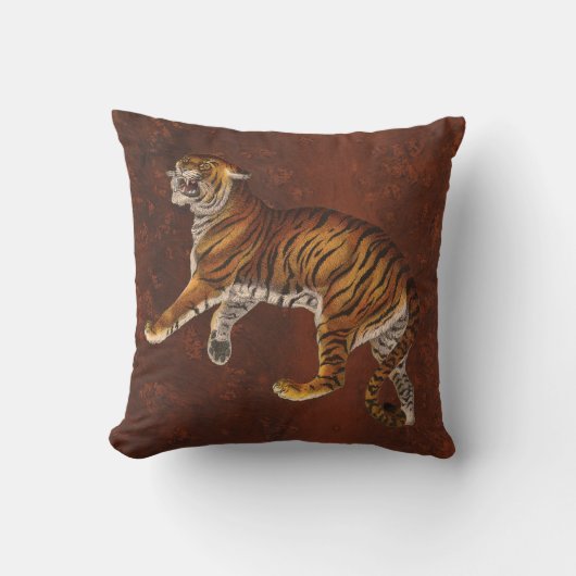 Coussin Tigre vintage (Recto)
