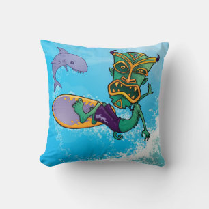 Coussin Tiki Surfer