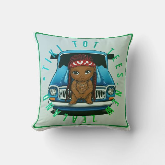 Coussin Tiki tots tee - shirt (Recto)