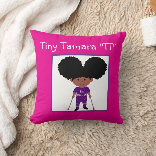Coussin Tiny Tamara TT Jetez l'oreiller 16" x 16" (Couverture)
