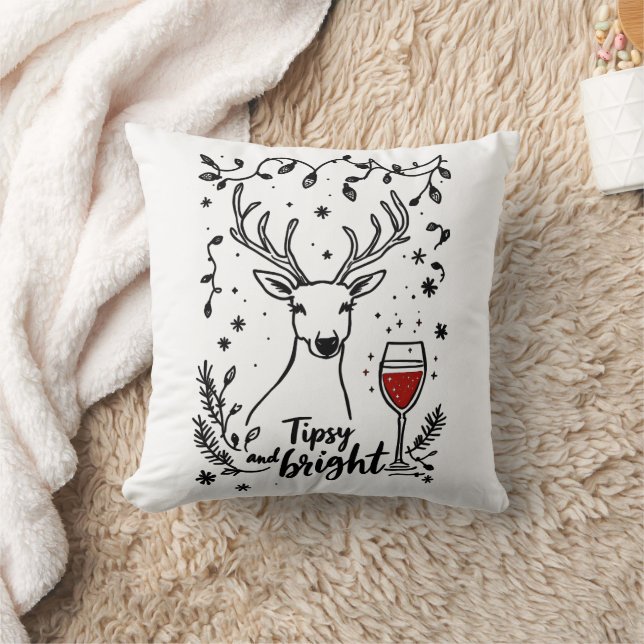 Coussin Tipsy et Bright Deer (Couverture)