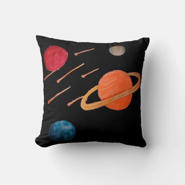 Coussin Tir des étoiles dans l'espace (Recto)