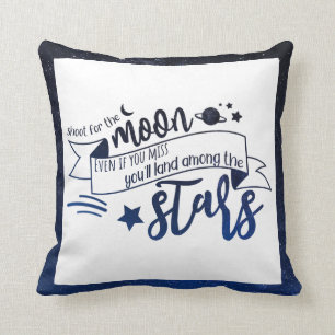 Coussin Tir pour la lune
