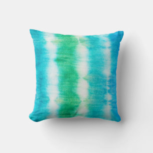 Coussin Tirages d'encre Vibes d'été Tie teinture
