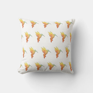 Coussin Tissu de vol de colibris parfait pour vous
