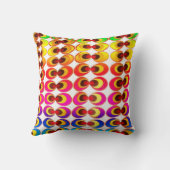 Coussin Tissu psychédélique (Verso)