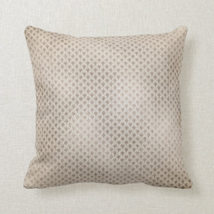 Coussin titanique d'art déco nacré en ivoire de