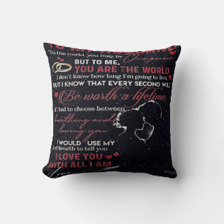 Coussin To My Husband Letter | Cute Present |
