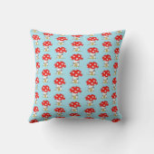 Coussin Toadstool Motif Nourriture pour enfants/chambre (Verso)