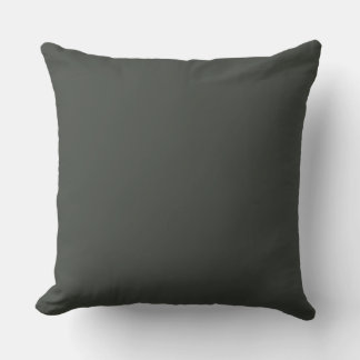 Coussin Tobacco Solid Color Throw Pillow