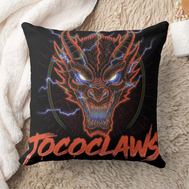 Coussin TOCOCLAWS Biohazard Skeleton : Masque à gaz radioa (Couverture)