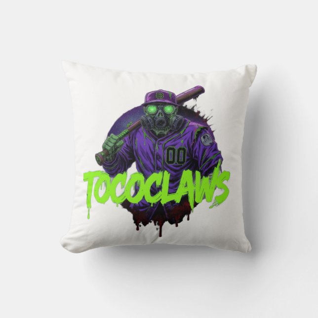 Coussin TOCOCLAWS Traqueur de Terre Désolée : Goule Radioa (Recto)