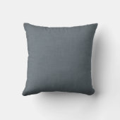Coussin Toile bleue grise de carreau fait sur commande (Verso)