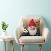 Coussin Toile colorée Gnome : Fête des Mères Art (Chaise)