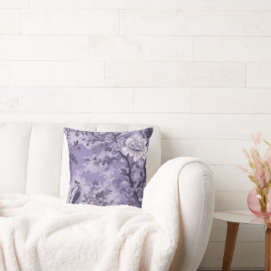 Coussin Toile violette de Fleur