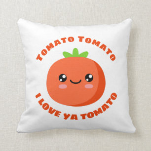 Coussin Tomato tomate j'aime ta tomate