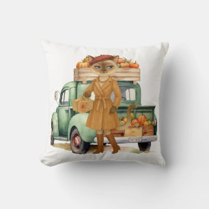 Coussin Tomber sur le thème du citrouille pour Amoureux de