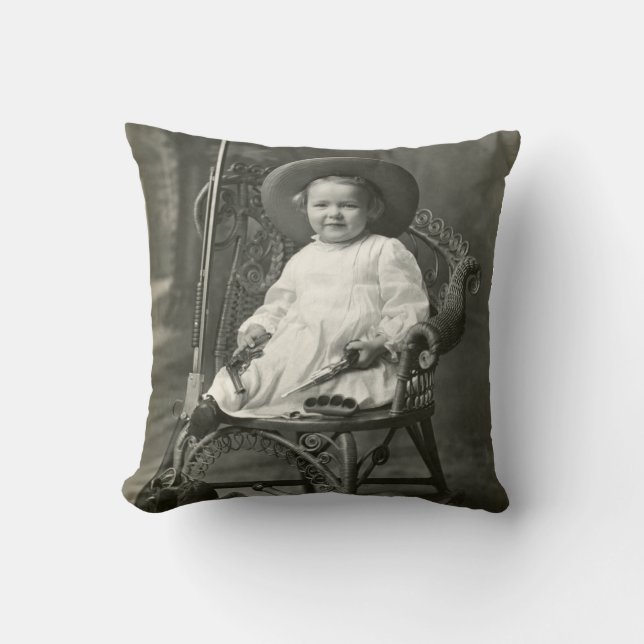 Coussin Tomboy Américain 1910 (Recto)