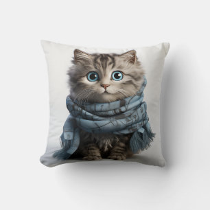 Coussin Tommy, le Tabby Cat le plus souple