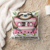 Coussin Tomorrow Funny Sloth (Couverture)