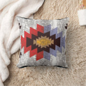 Coussin Tons chauds Sud-Ouest Motif (Couverture)