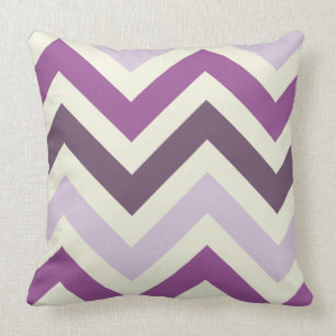 coussin tons mauves