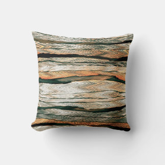 Coussin tons pastel Abstraits couleur neutre géo teint mel